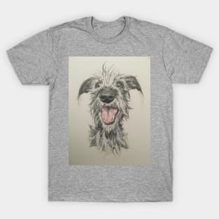 Scruffy Lurcher T-Shirt